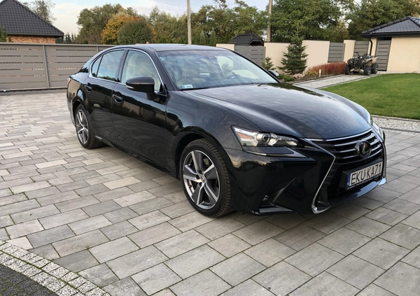 Lexus GS cena 120000 przebieg: 135000, rok produkcji 2017 z Mława małe 232